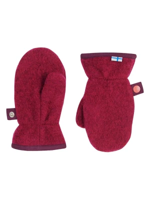 finkid Rękawice funkcyjne "NUPUJUSSI WOOL" w kolorze czerwonym rozmiar: 80-98