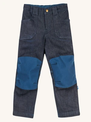 finkid Spodnie funkcyjne "Kalle Thermo Denim" w kolorze granatowym rozmiar: 100/110