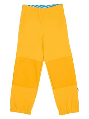 finkid Spodnie polarowe "Pilvi" w kolorze żółtym rozmiar: 90/100