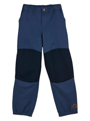 finkid Spodnie przeciwdeszczowe "Hirvi denim" w kolorze granatowym rozmiar: 80/90