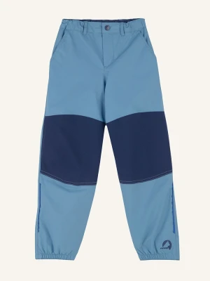 finkid Spodnie przeciwdeszczowe "Hirvi" w kolorze błękitno-granatowym rozmiar: 90/100