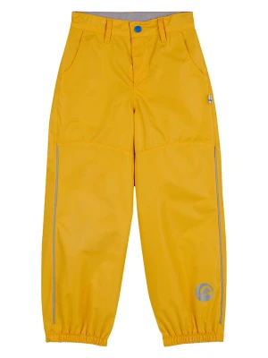 finkid Spodnie przeciwdeszczowe "Piksa Plus" w kolorze musztardowym rozmiar: 80/90
