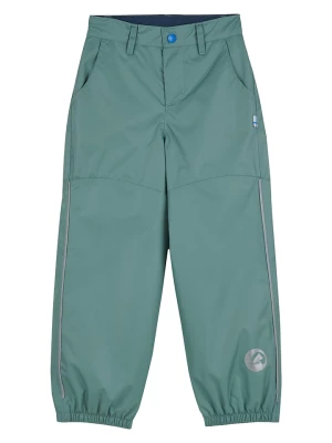 finkid Spodnie przeciwdeszczowe "Piksa Plus" w kolorze zielonym rozmiar: 130/140