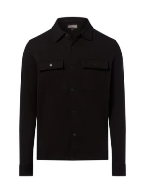 Finshley & Harding Bluza męska Mężczyźni czarny jednolity,