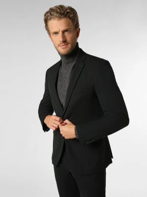 Finshley & Harding Garnitur męski Mężczyźni Slim Fit zielony jednolity,