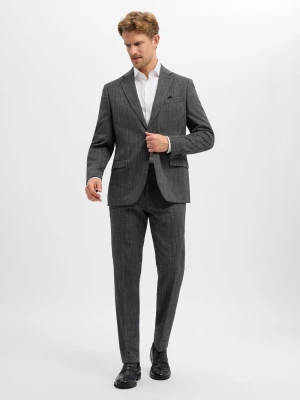 Finshley & Harding Garnitur Mężczyźni Modern Fit szary