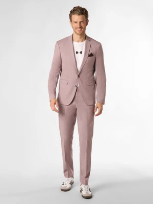 Finshley & Harding Garnitur - OaklandsCalifornia Mężczyźni Slim Fit lila|różowy jednolity,