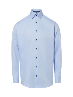 Finshley & Harding koszula biznesowa Mężczyźni Modern Fit Bawełna (100%) niebieski