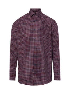 Finshley & Harding koszula biznesowa Mężczyźni Modern Fit Bawełna czerwony