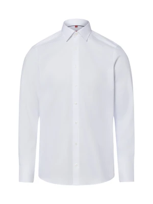 Finshley & Harding koszula biznesowa Mężczyźni Slim Fit Bawełna (100%) biały