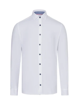 Finshley & Harding koszula biznesowa Mężczyźni Slim Fit Bawełna biały