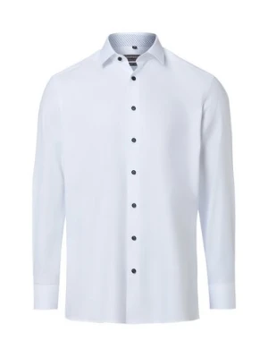 Finshley & Harding Koszula męska Mężczyźni Modern Fit Bawełna (100%) biały jednolity,