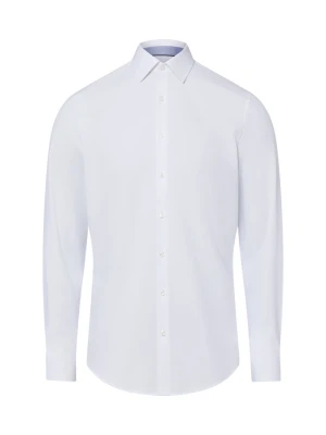 Finshley & Harding Koszula Mężczyźni Super Slim Fit biały