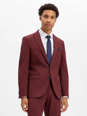 Finshley & Harding London marynarka z modułowej kolekcji Mężczyźni Slim Fit czerwony