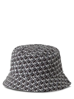 Finshley & Harding London Męska dwustronna czapka z daszkiem Mężczyźni Bawełna szary|beżowy wzorzysty,