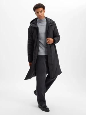 Finshley & Harding London Płaszcz Mężczyźni czarny