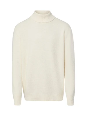 Finshley & Harding London sweter z golfem Mężczyźni Bawełna biały