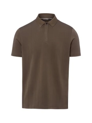 Finshley & Harding Męska koszulka polo Mężczyźni zielony jednolity,