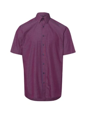 Zdjęcie produktu Finshley & Harding koszulka z krótkim rękawem Mężczyźni Modern Fit Bawełna (100%) czerwony