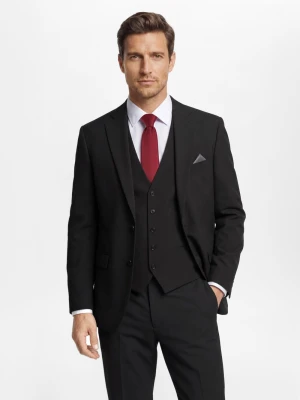 Finshley & Harding kurtka modułowa Mężczyźni Regular Fit czarny