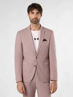 Finshley & Harding Męska kurtka modułowa - Oakland Mężczyźni Slim Fit lila|różowy marmurkowy,
