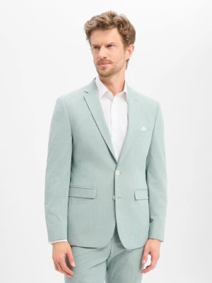 Finshley & Harding Męska kurtka modułowa - Steven Mężczyźni Modern Fit zielony,