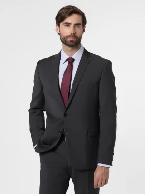 Finshley & Harding Męska marynarka od garnituru modułowego Mężczyźni Modern Fit szary jednolity,