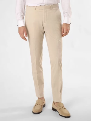 Finshley & Harding Spodnie - Kalifornia Mężczyźni Slim Fit beżowy marmurkowy,