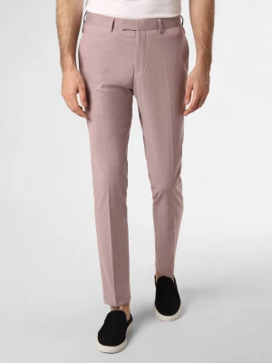 Finshley & Harding Spodnie - Kalifornia Mężczyźni Slim Fit lila marmurkowy,