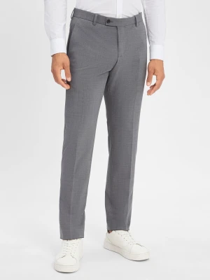 Finshley & Harding Spodnie - Mitch Mężczyźni Modern Fit szary marmurkowy,