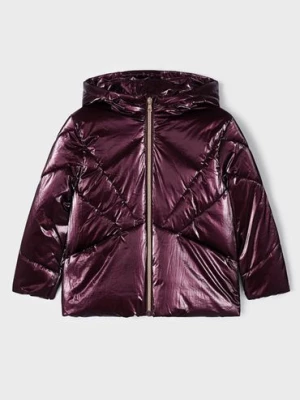 Fioletowa pikowana kurtka dziewczęca zimowa Mayoral