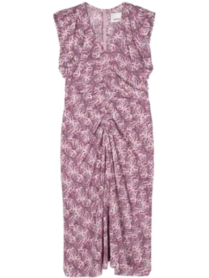 Fioletowa Sukienka dla Kobiet Isabel Marant