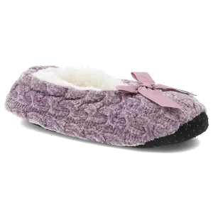 Fioletowe Ciepłe Bambosze Damskie Moraj