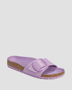 Fioletowe klapki damskie Birkenstock Madrid BB Narrow