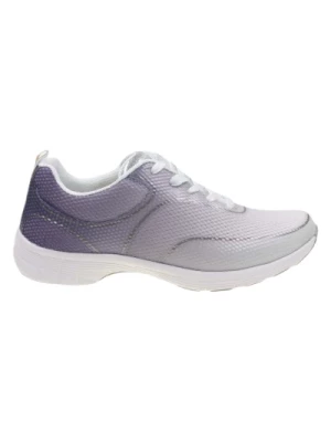 Fioletowo-Białe Buty Sportowe dla Kobiet Gabor