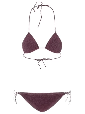 Fioletowy Bikini z Lurexu Oseree