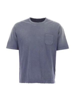 Fioletowy Jumbo Bawełniany T-Shirt visvim