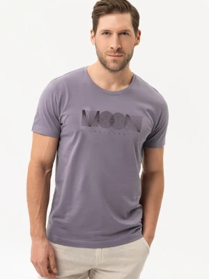 Fioletowy t-shirt T-MO Volcano