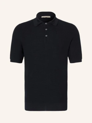 Fioroni Dzianinowa Koszulka Polo blau