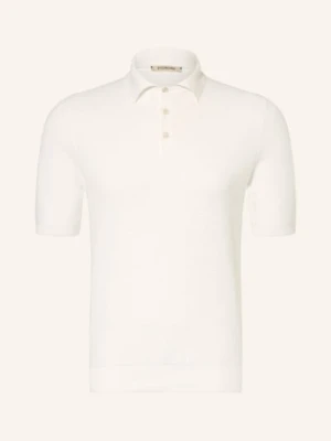 Fioroni Dzianinowa Koszulka Polo weiss