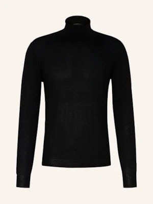 Fioroni Golf Z Kaszmiru Z Dodatkiem Jedwabiu schwarz