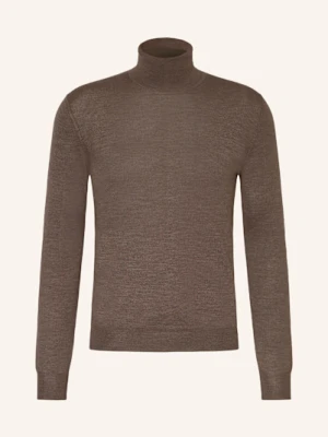 Fioroni Golf Z Kaszmiru Z Dodatkiem Jedwabiu weiss