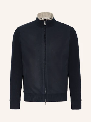 Fioroni Kardigan Z Mieszanki Materiałów blau