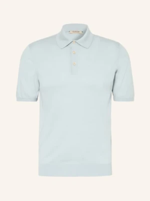 Fioroni Koszulka Polo Z Dzianiny blau
