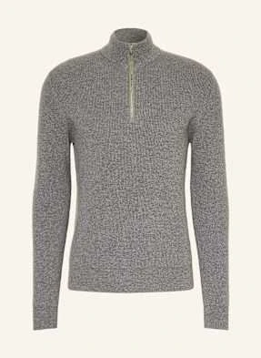 Fioroni Sweter Z Kaszmiru Typu Troyer Serafina grau