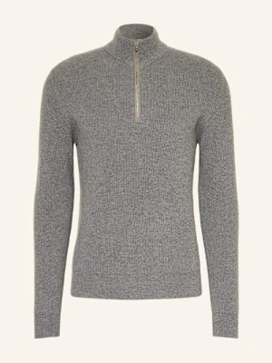 Fioroni Sweter Z Kaszmiru Typu Troyer Serafina grau
