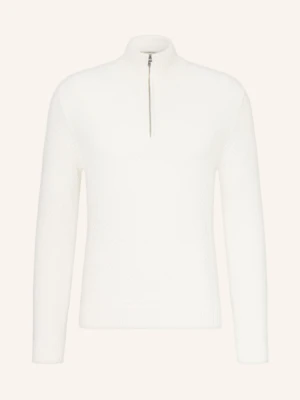 Fioroni Sweter Z Kaszmiru Typu Troyer Serafina weiss