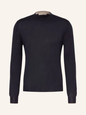 Fioroni Sweter Z Kaszmiru Z Dodatkiem Jedwabiu blau