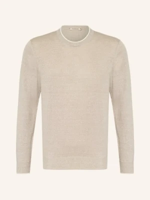 Fioroni Sweter Z Lnu beige