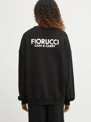 Fiorucci bluza bawełniana Cash and Carry Print Relaxed Crewneck